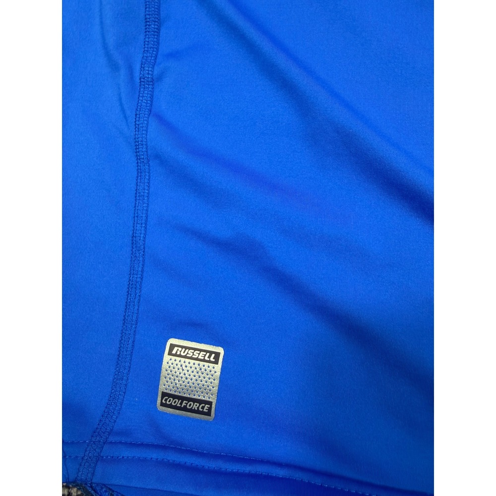 Russell Athletic Shirt Mens XL‎ Blue CoolForce Training Fit Performance Tee - Picture 5 of 6